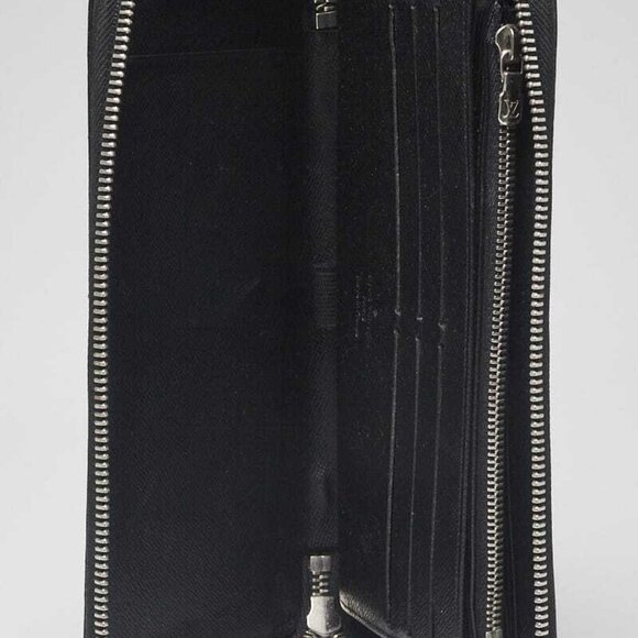 Louis Vuitton Black Electric Epi Leather Zippy Organizer Wallet - Picture 10 of 10